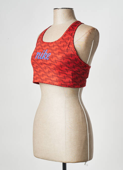 Soutien-gorge rouge NIKE pour femme