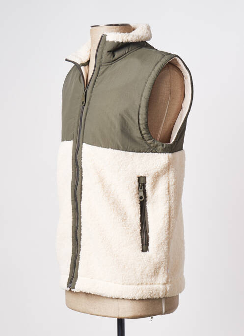 Gilet sans manche beige FARAH homme