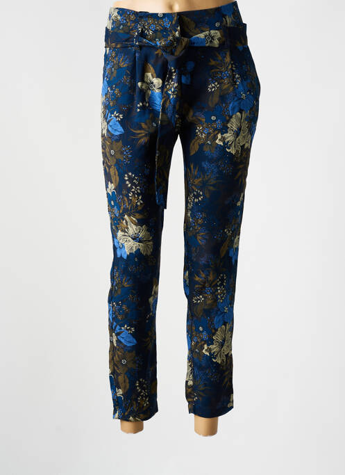 Pantalon 7/8 bleu IKKS pour femme