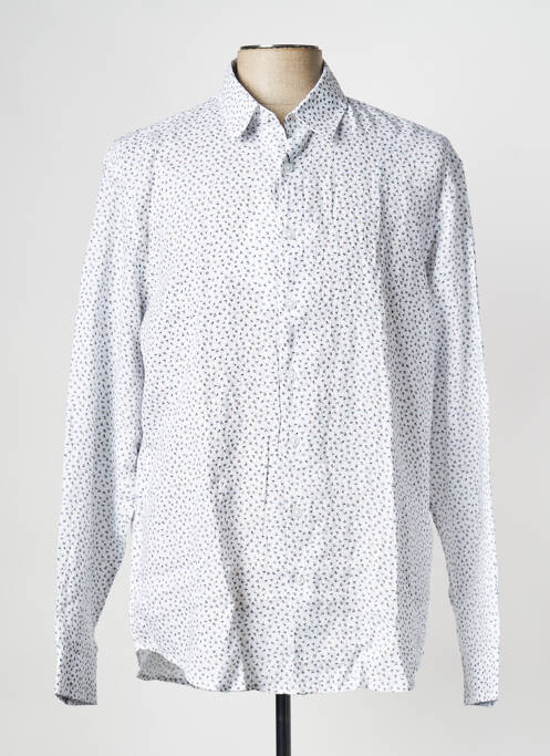 Chemise manches longues blanc SELECTED pour homme