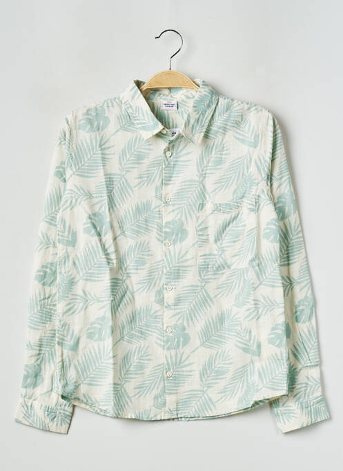 Chemise manches longues blanc TAPE À L'OEIL pour garçon