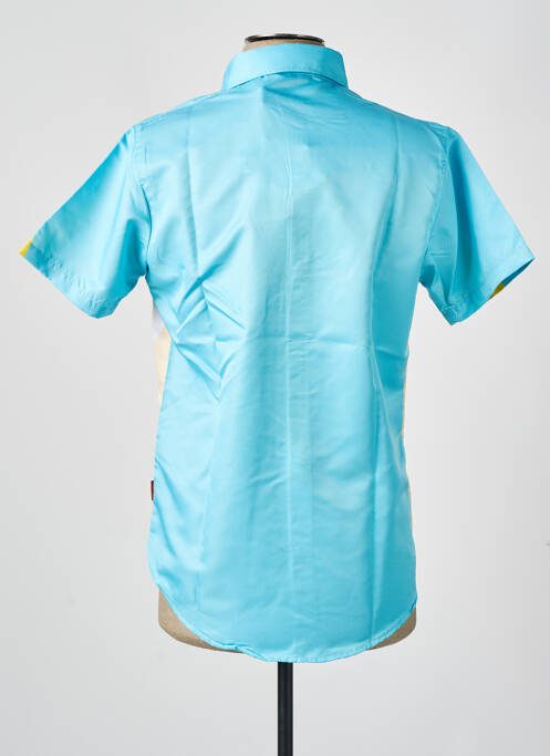 Chemise manches courtes bleu TEALER pour homme