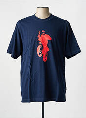 T-shirt bleu TEALER pour homme seconde vue