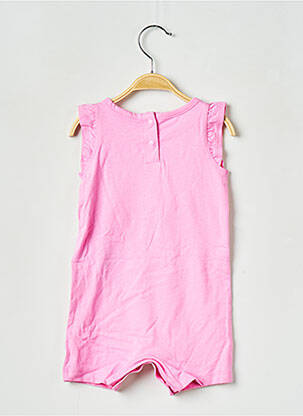 Combishort col rond rose NIKE fille