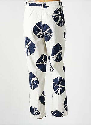 Pantalon droit bleu LEON & HARPER femme