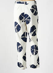 Pantalon droit bleu LEON & HARPER pour femme seconde vue