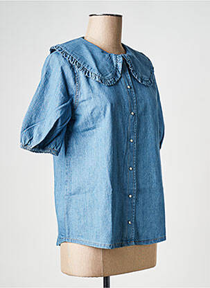 Chemisier bleu B.YOUNG femme