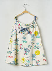 Robe mi-longue beige ARSENE ET LES PIPELETTES pour fille seconde vue