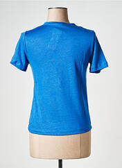 T-shirt bleu PETIT BATEAU pour femme seconde vue