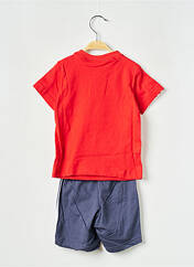 Ensemble short rouge ADIDAS pour enfant seconde vue