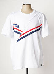 T-shirt blanc FILA pour homme seconde vue