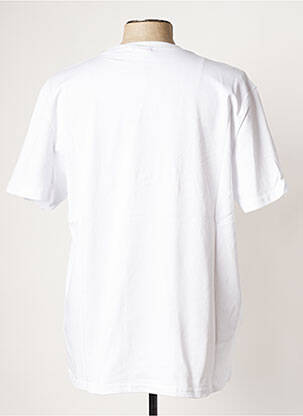 T-shirt col rond blanc FILA homme
