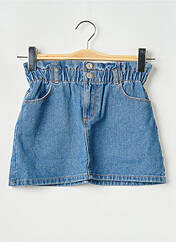 Mini-jupe bleu VERTBAUDET pour fille seconde vue