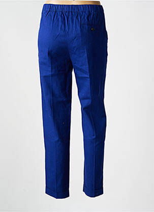 Pantalon droit bleu LEON & HARPER femme