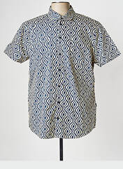 Chemise manches courtes bleu BLEND pour homme seconde vue