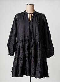 Robe courte col v noir SEAFOLLY femme