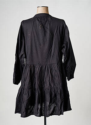 Robe courte col v noir SEAFOLLY femme