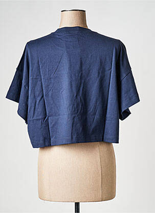 T-shirt col rond bleu CHAMPION femme