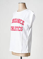 T-shirt blanc BIZANCE pour femme seconde vue