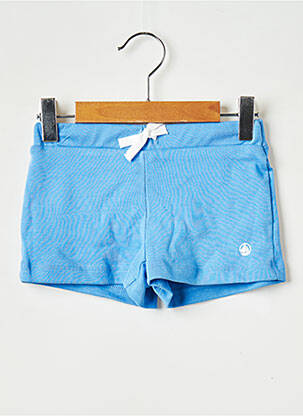 Short bleu PETIT BATEAU fille