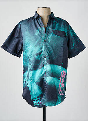 Chemise manches courtes noir TEALER pour homme