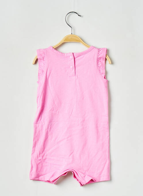 Combishort rose NIKE pour fille