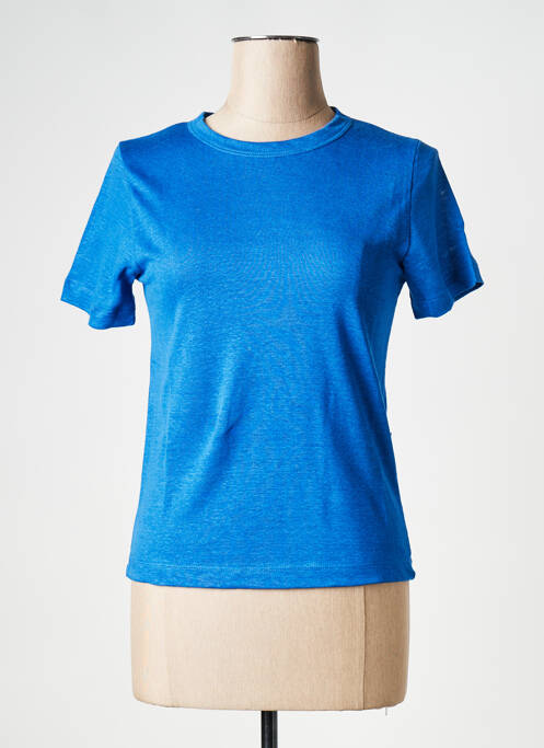 T-shirt bleu PETIT BATEAU pour femme