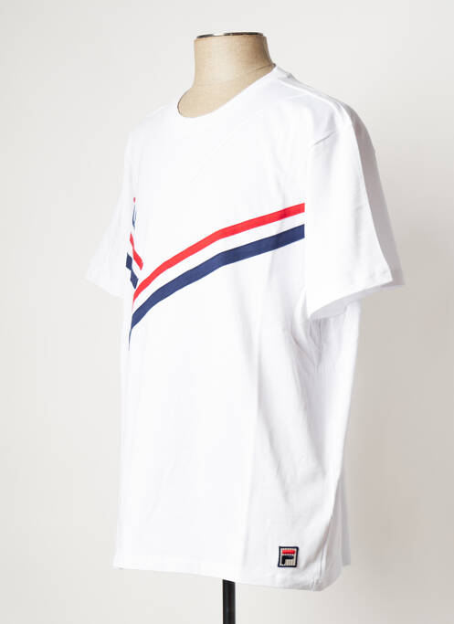 T-shirt blanc FILA homme