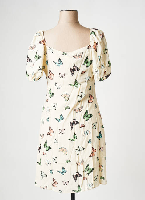 Robe courte beige NA-KD femme