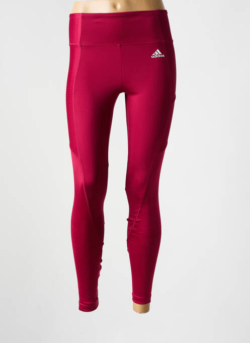 Legging rouge ADIDAS pour femme