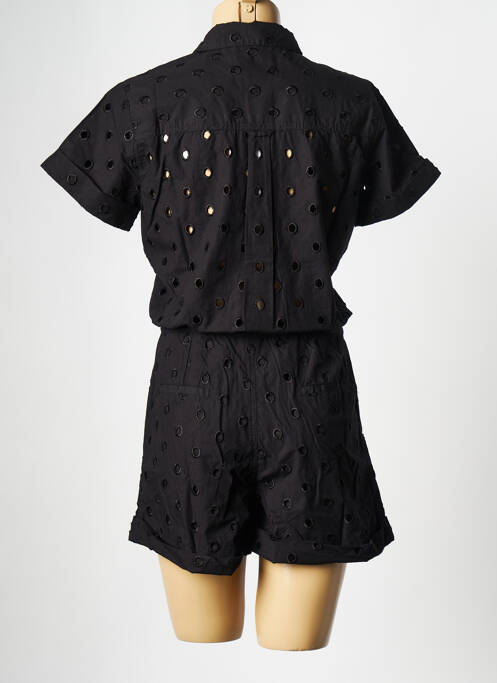 Combishort noir LEON & HARPER pour femme