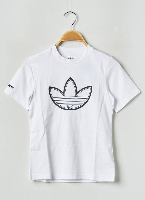 T-shirt blanc ADIDAS pour enfant
