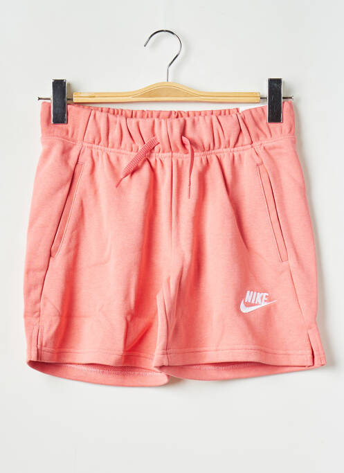 Short rose NIKE pour fille
