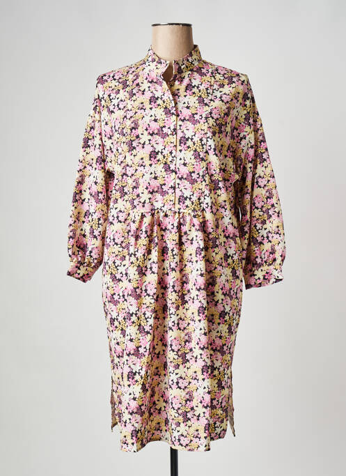 Robe courte beige SELECTED pour femme