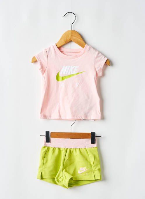 Ensemble short multicolore NIKE pour fille