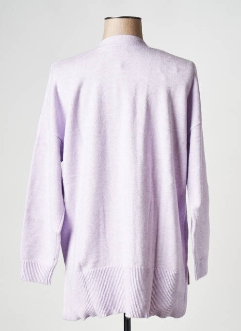 Gilet manches longues violet VILA pour femme