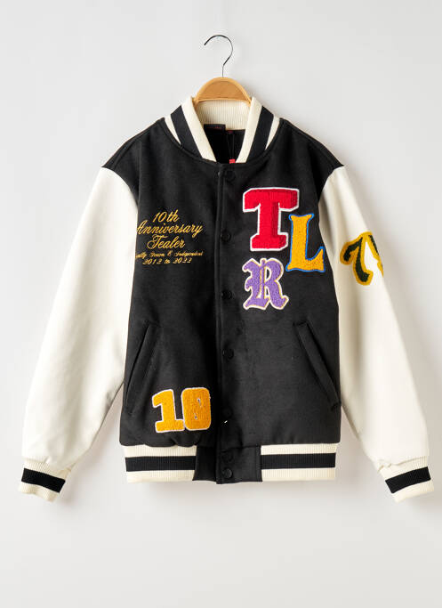 Blouson noir TEALER pour homme