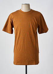 T-shirt marron MINIMUM pour homme seconde vue