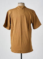 T-shirt marron MINIMUM pour homme seconde vue