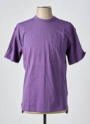 T-shirt violet MINIMUM pour homme seconde vue