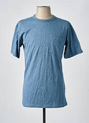 T-shirt bleu MINIMUM pour homme seconde vue