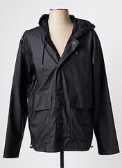 Coupe-vent noir RAINS pour homme seconde vue