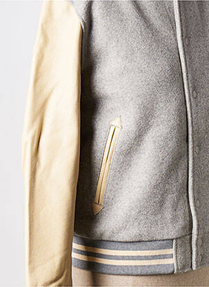 Blouson gris SCHOTT homme