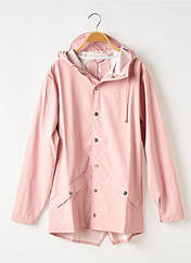 Imperméable rose RAINS pour femme seconde vue
