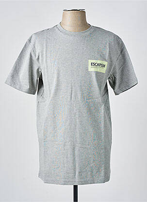 T-shirt gris MINIMUM pour homme