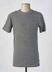 T-shirt gris MINIMUM pour homme seconde vue