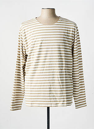 T-shirt beige MINIMUM homme