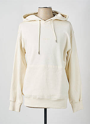 Sweat-shirt beige MINIMUM pour homme