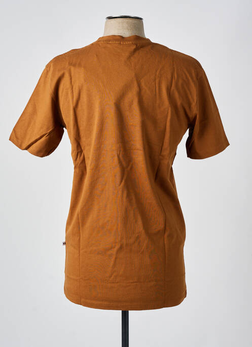 T-shirt marron MINIMUM pour homme