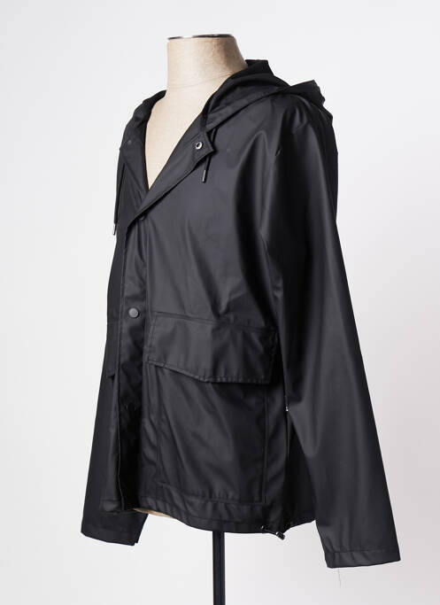 Coupe-vent noir RAINS pour homme